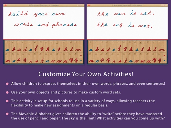 Screenshot #6 pour Movable Alphabet - Cursive