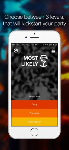 Game screenshot Most Likely: Drinking Game apk