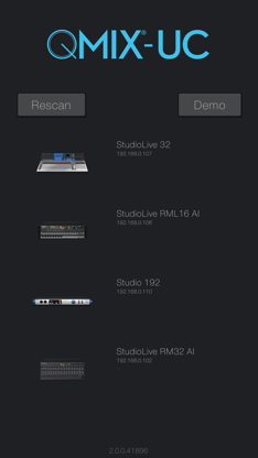 PreSonus QMix®-UC screenshot 1