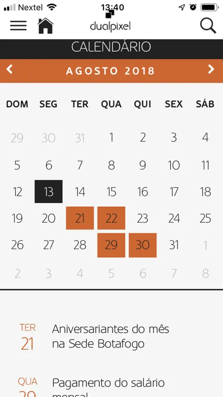 My Events - Countdown