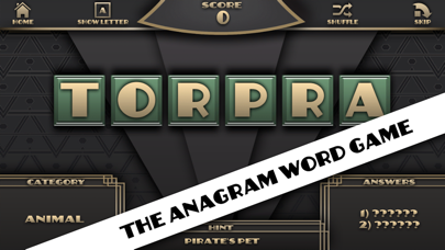 Morphos - the transforming anagram word game screenshot 1