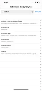 Dictionnaire des Synonymes screenshot #3 for iPhone