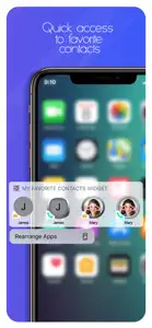 My Contacts Home Screen Widget screenshot #6 for iPhone
