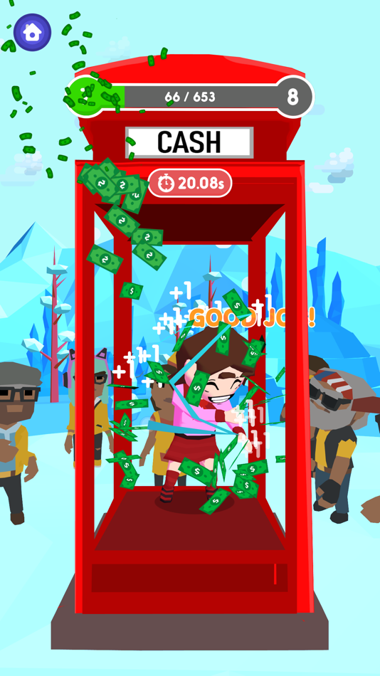 #5. Cash Machine! Money Game (iOS) Podle: FIVE BITS, INC.