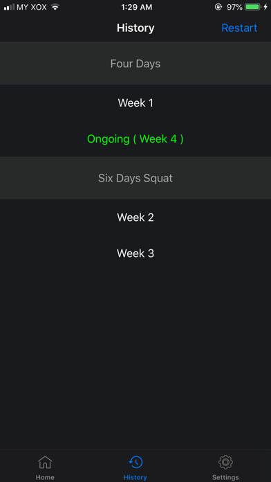nSuns LP Powerlifting Workout Screenshot