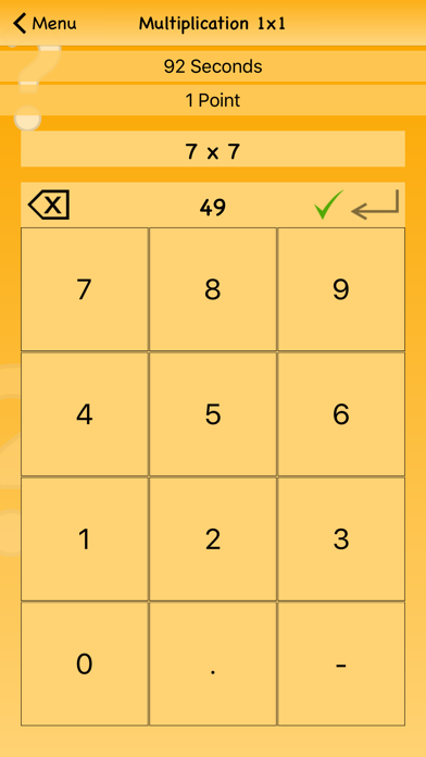 Multiplication 1x1 - Math Game Screenshot