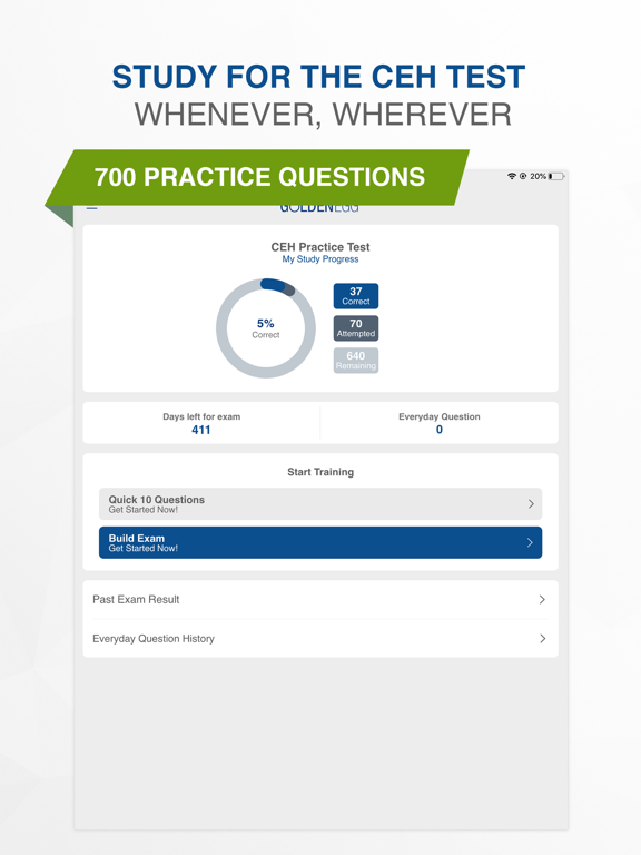 Screenshot #4 pour CEH Practice Test Prep