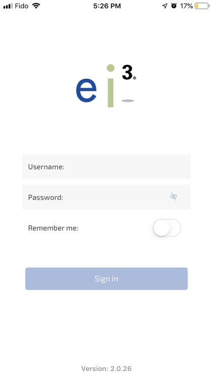 Mobile Portal for ei3