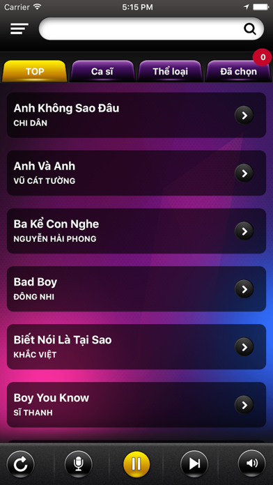 Điều Khiển OKARA M10 Mobile Screenshot