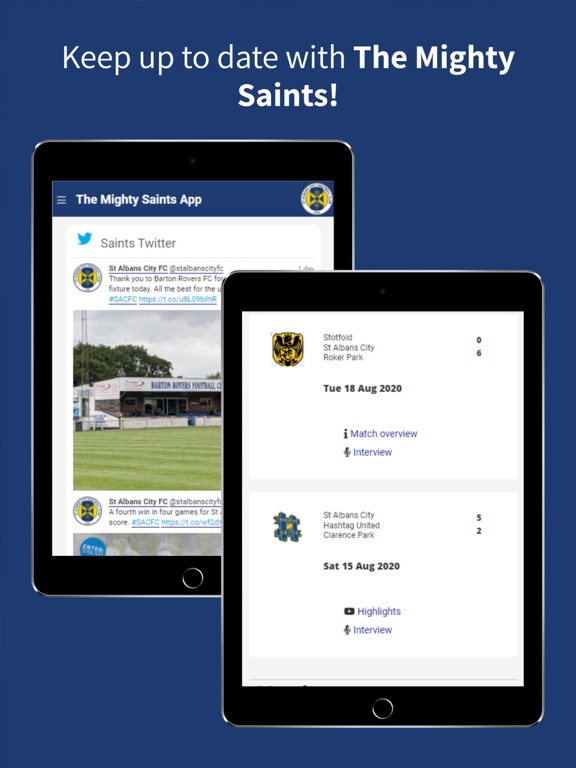 Screenshot #5 pour St Albans City FC App