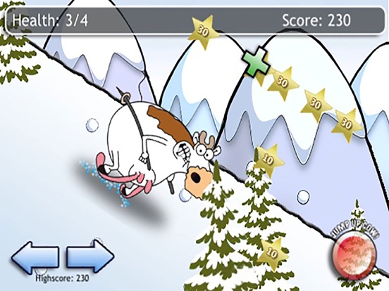 Screenshot #6 pour The Crazy Skiing Cow