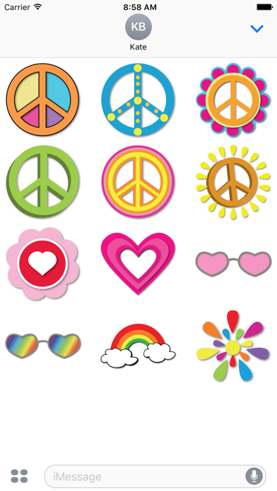 Peace Stickies Screenshot