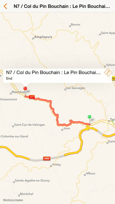 Screenshot #2 pour Best Biking Roads Lite