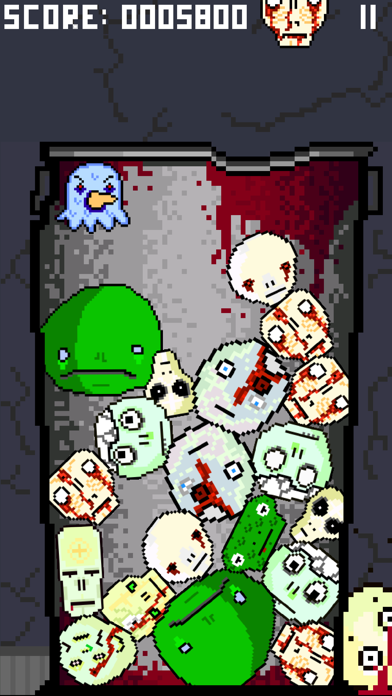 Screenshot #1 pour Zombie Heads - a matching game