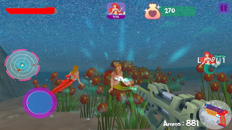 Mermaid Rescue Underwater 3D screenshot-4