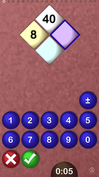 Screenshot #1 pour DiaMath (Diamond Math)