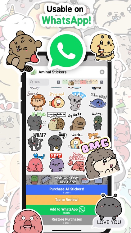 Aminal Stickers