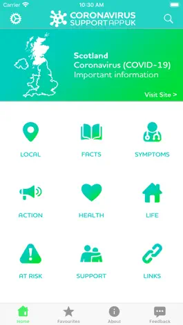 Game screenshot Coronavirus Support App (UK) mod apk