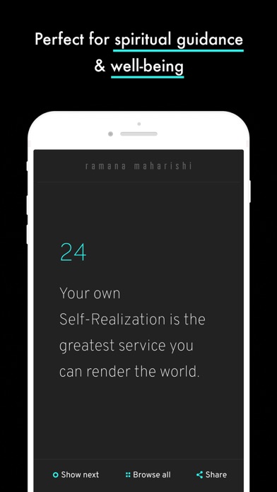 Screenshot #6 for Ramana Maharishi Daily