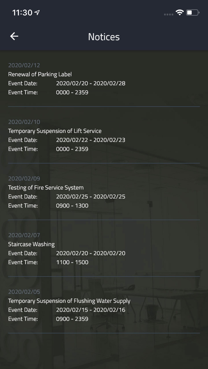 iPhone screenshot