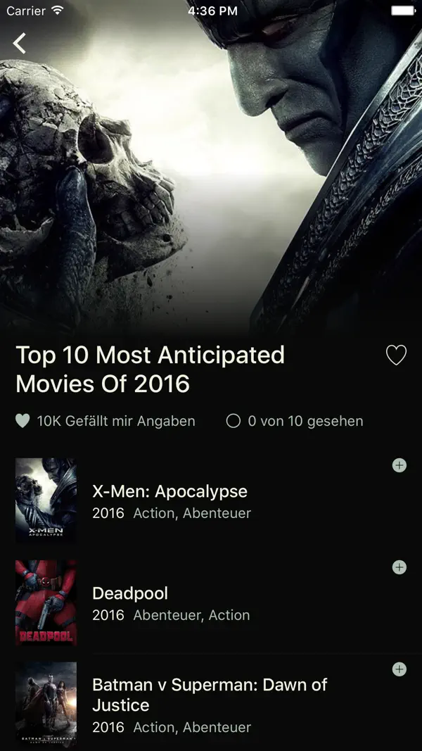 TodoMovies Screenshot 1