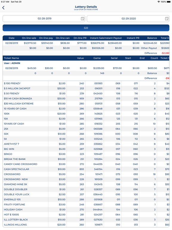 JMSCPOS iPad screenshot 5 - Business app