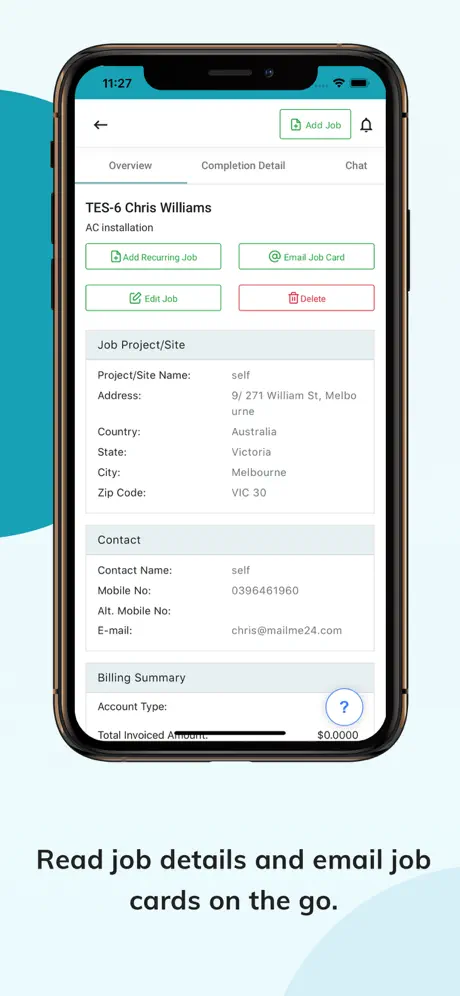 EyeOnTask - App for Admin