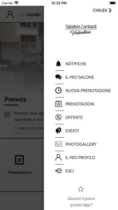 Salvatore Lombardi iPhone screenshot