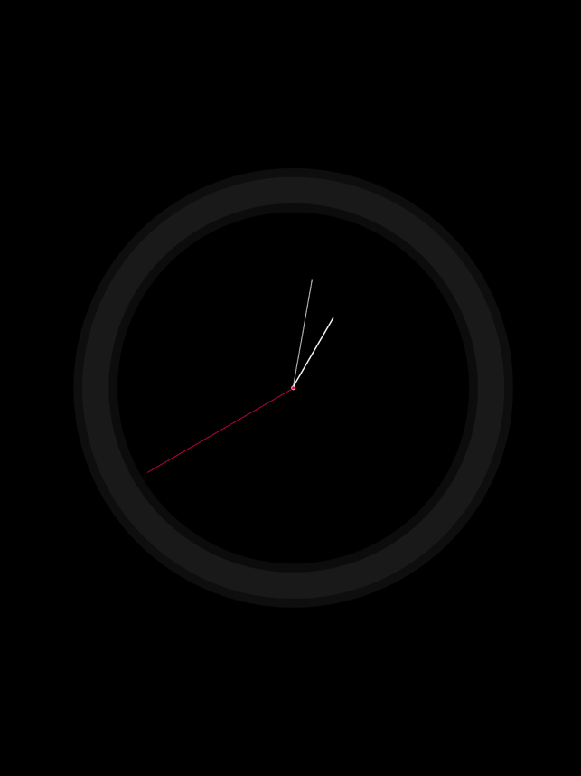 ‎OneClock – Ein einfacher Flip-Clock-Screenshot