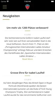 golfverband liechtenstein iphone bildschirmfoto 3