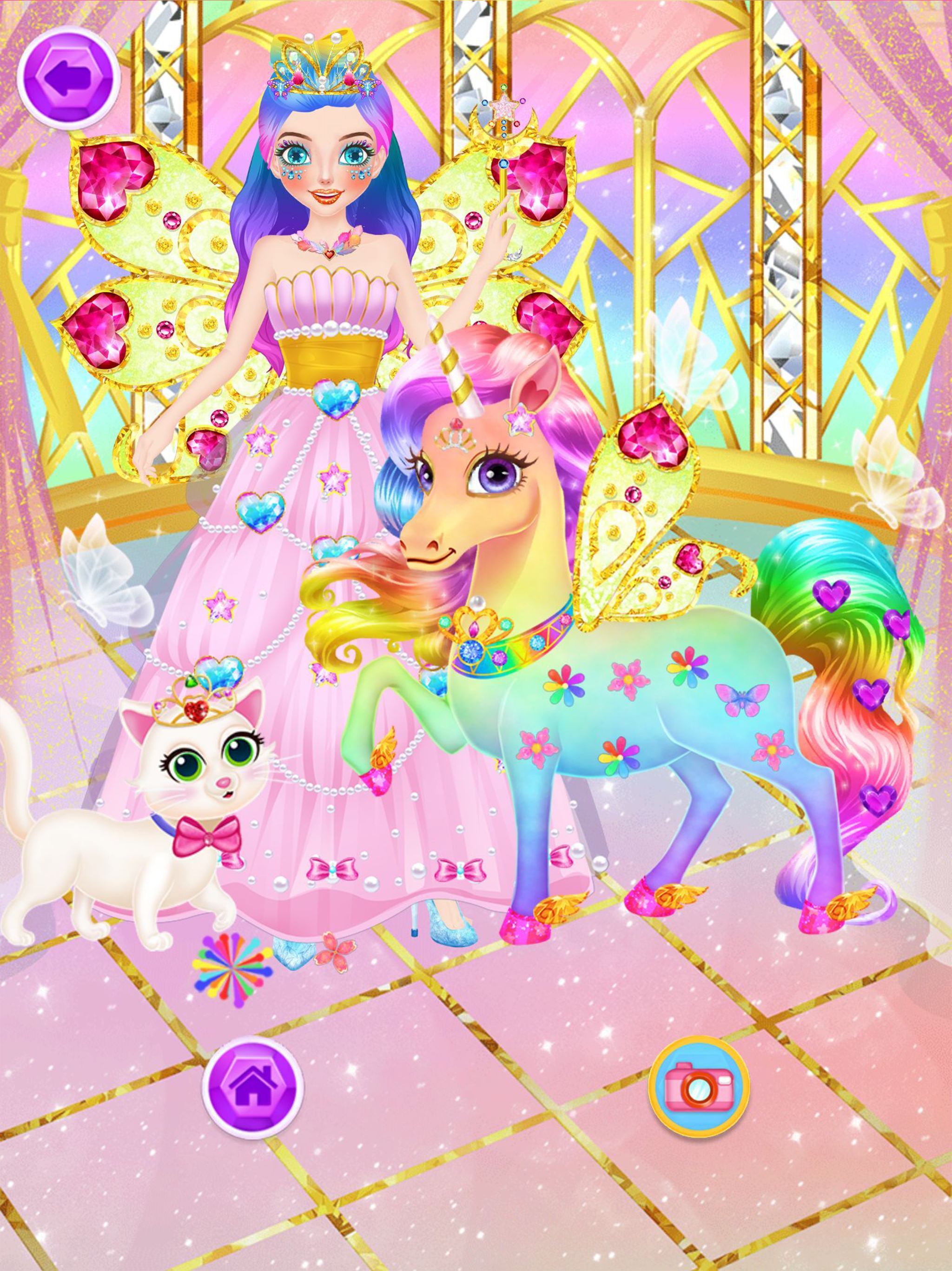 Princess Unicorn Makeup Salon screenshot 11
