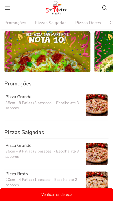San Martino pizzas Screenshot 1 - AppWisp.com San Martino pizzas Screenshot 1 - AppWisp.com