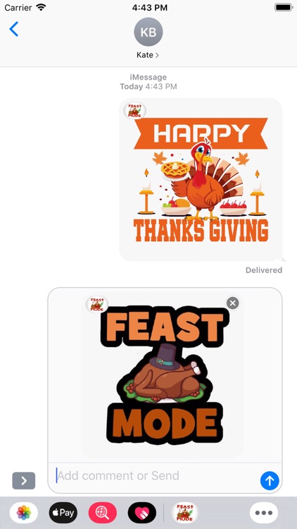 Thanksgiving Stickers ^_^ screenshot-6