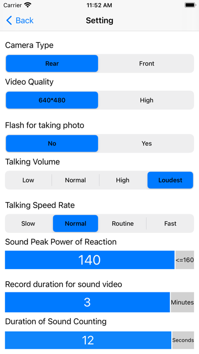 Sound Counting Detection Screenshot
