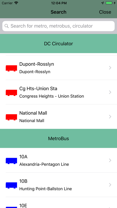 Screenshot #3 pour MetroTransit DC