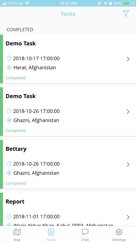 #4. Darrak Tracker (iOS) 由: Agha Malok Sahar