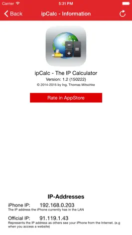 Game screenshot ipCalc - The IP Calculator hack