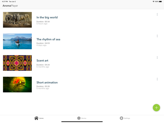 Screenshot #4 pour AromaPlayer