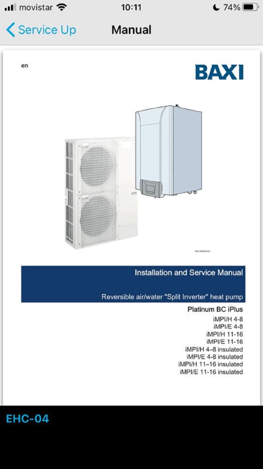 #5. Service Tool (iOS) Podle: BAXI