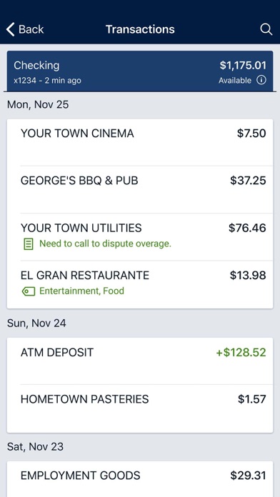Fidelity Bank & Trust–Mobile Screenshot