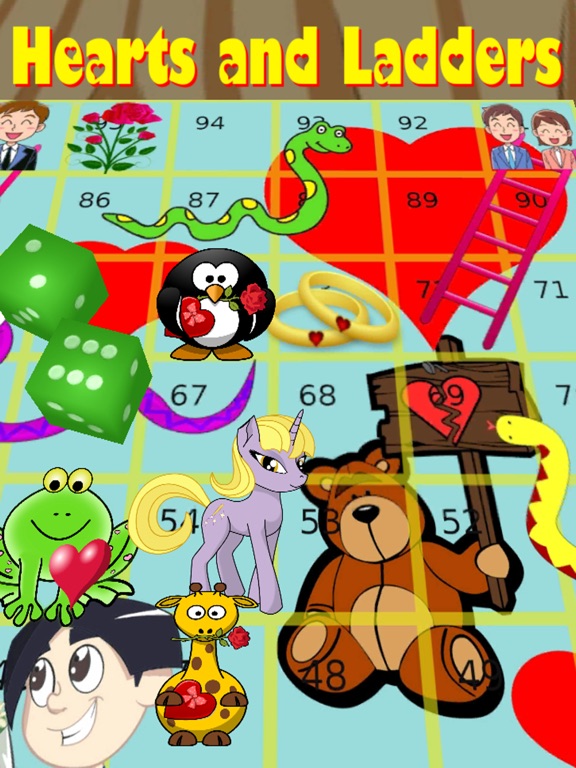 Screenshot #4 pour Hearts and Ladders Pro