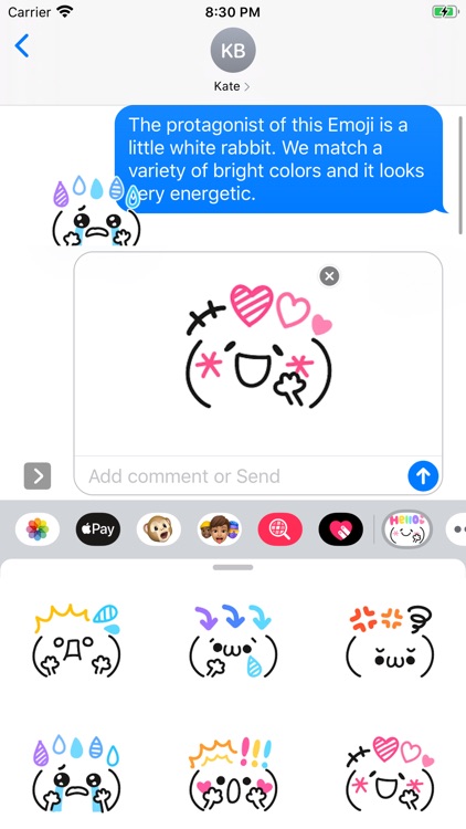 Colorful Emoji Stickers