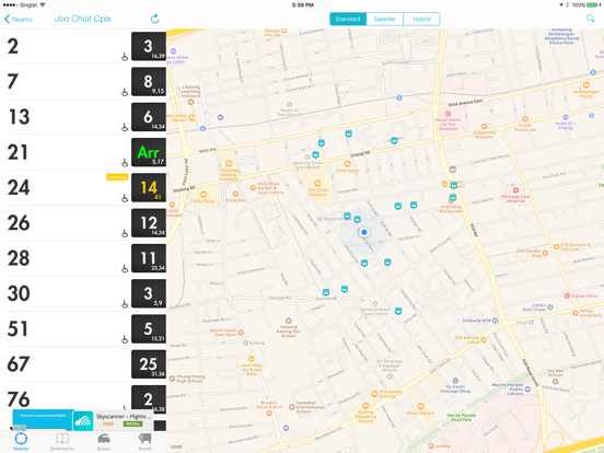 Screenshot #5 pour SG Buses - Bus Arrival Times