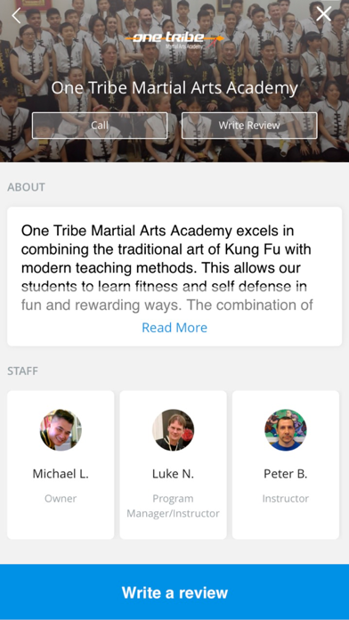 Screenshot #3 pour One Tribe Martial Arts