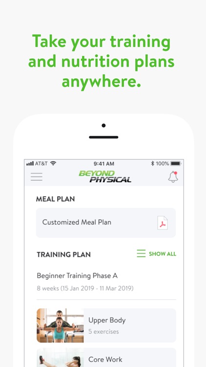 Beyond Physical Training