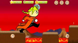 Screenshot 1 correr saltar aventura de lava iphone