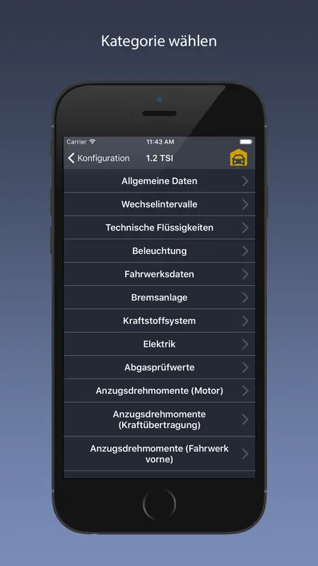 TechApp for Volkswagen screenshot 3 of 5