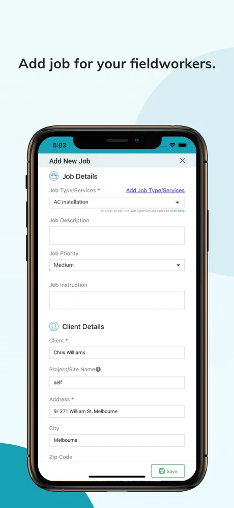 EyeOnTask - App for Admin