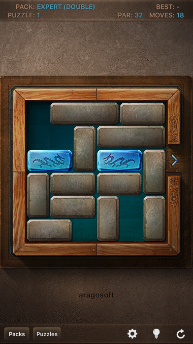 Blue Block Free (Unblock and Sliding Puzzle) Screenshot 3