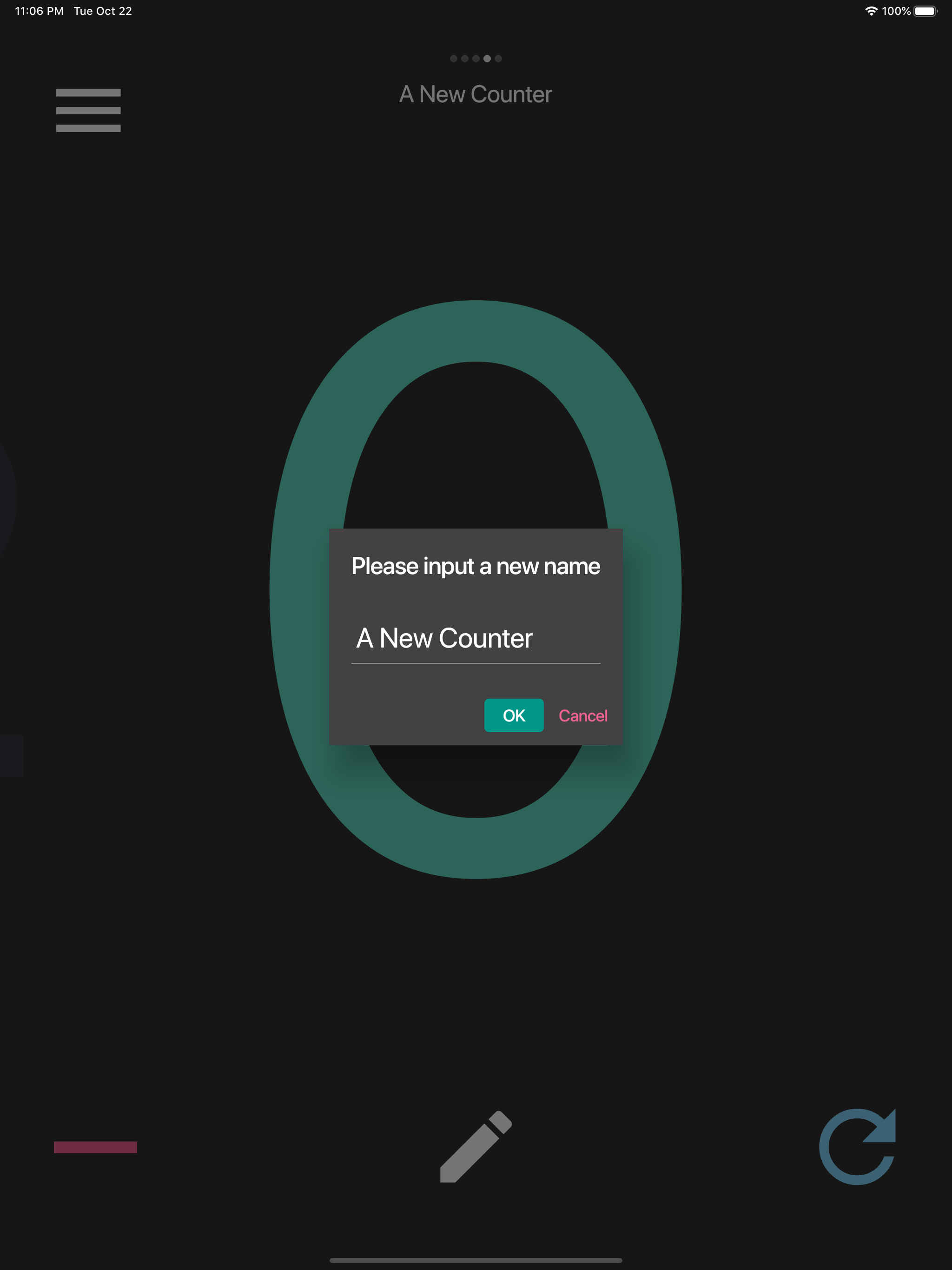 Flat Counter App